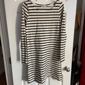 Armor Lux Breton Striped Long Sleeve Dress - Size M